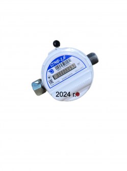 Счетчик газа СГМБ-1,6 с батарейным отсеком (Орел), 2024 года выпуска Ликино-Дулёво